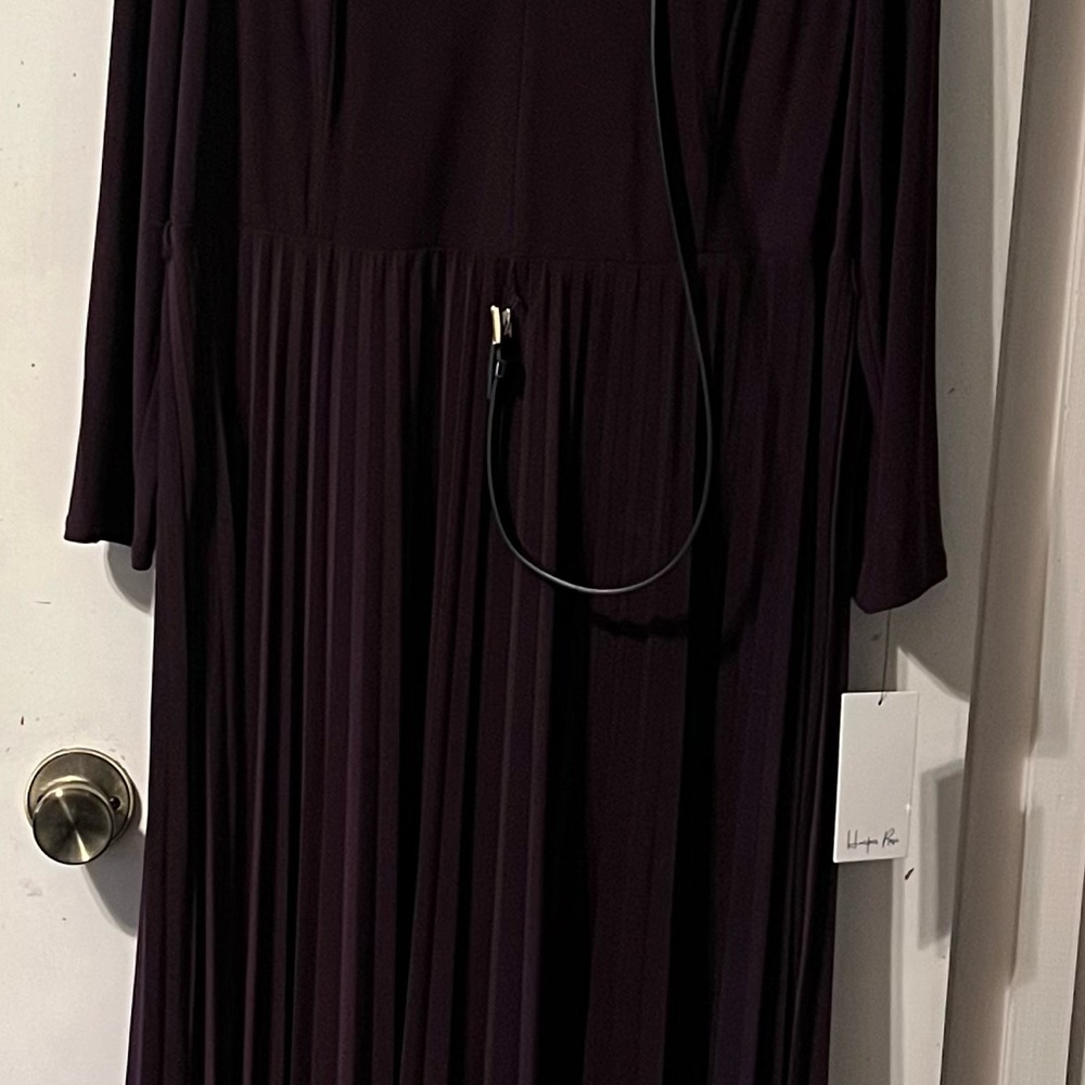 Elegant Purple Women's Dress